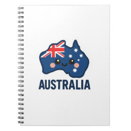 Australien Kawaii Fusion - Bold & Adorable Notizblock