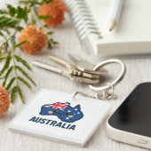Australien Kawaii Fusion - Bold & Adorable Schlüsselanhänger (Vorderseite rechts)