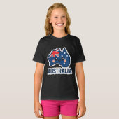 Australien Kawaii Fusion - Bold & Adorable T-Shirt (Vorne ganz)