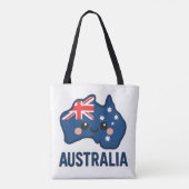 Australien Kawaii Fusion - Bold & Adorable Tasche (Rückseite)
