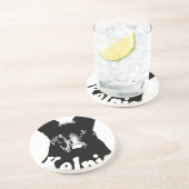 Australien Kelpie Sandstein Untersetzer (Seite)