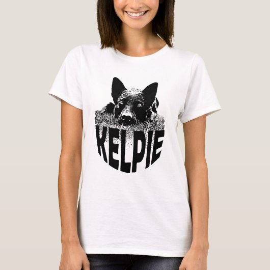 Australien Kelpie T-Shirt (Vorderseite)