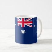 Australien Keramik Tasse (VorderseiteRechts)
