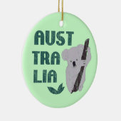 Australien-Koala-Bärn-Verzierung Keramikornament (Rechts)