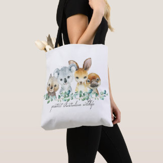 Australien Koala Kangaroo Tote Bag Ökologisch Tasche