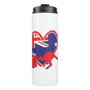 Australien Koala Känguru Thermosbecher