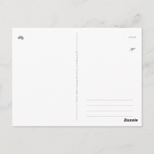 Australien Koala Post Card Postkarte (Rückseite)