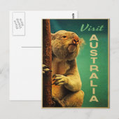 Australien Koala Postkarte (Vorne/Hinten)