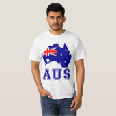 Australien-Kontinent T-Shirt (Vorne ganz)