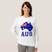Australien-Kontinent T-Shirt (Vorne ganz)