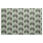 Australien Kontur Kookaburra in einem Baum Stoff (Fat Quarter (45,7 x 55,9 cm))