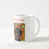 AUSTRALIEN KUNST KAFFEETASSE (VorderseiteRechts)
