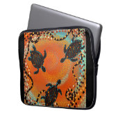 AUSTRALIEN KUNST LAPTOPSCHUTZHÜLLE (Vorderseite Links)