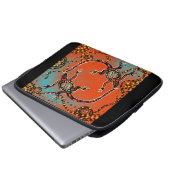 AUSTRALIEN KUNST LAPTOPSCHUTZHÜLLE (Vorne Knopf)