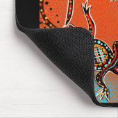 AUSTRALIEN KUNST MOUSEPAD (Ecke)