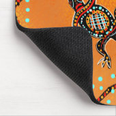 AUSTRALIEN KUNST MOUSEPAD (Ecke)