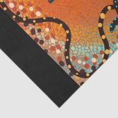 AUSTRALIEN KUNST SEIDENPAPIER (Detail)