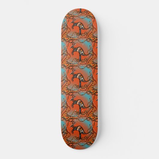 AUSTRALIEN KUNST SKATEBOARD (Vorderseite)