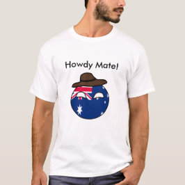 Australien-Land-Ball T-Shirt