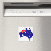 Australien Land Magnet (In Situ (Geschirrspüler))