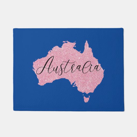 Australien Land schimmert Farbe Fußmatte (Vorderseite)
