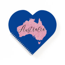 Australien Land schimmert Farbe