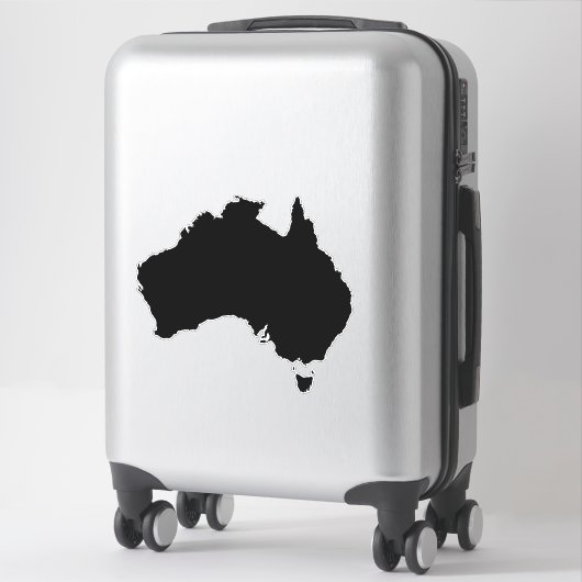 Australien Land XL Aufkleber (Koffer)