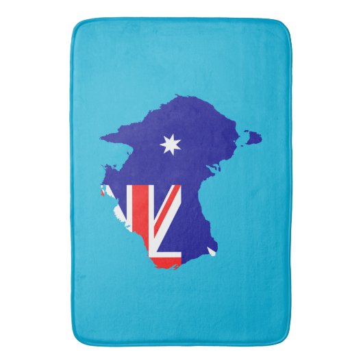 Australien-Landesflagge Badematte (Vorderseite Vertikal)