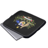 Australien Laptopschutzhülle (Vorne Knopf)