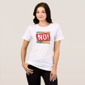 Australien lehnt Antisemitismus ab Tri-Blend Shirt (Vorderseite voll)