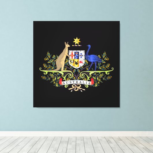 Australien Leinwanddruck (Insitu (Holzboden))