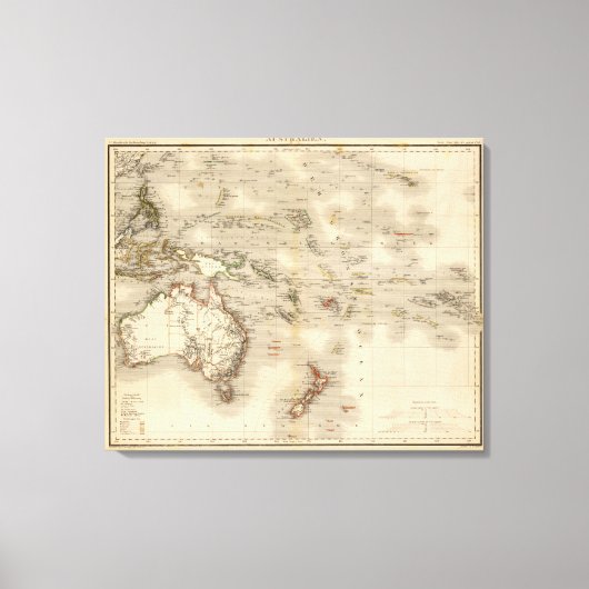 Australien Leinwanddruck (Vorderseite)