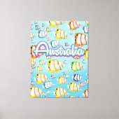 Australien Leinwanddruck (Vorderseite)