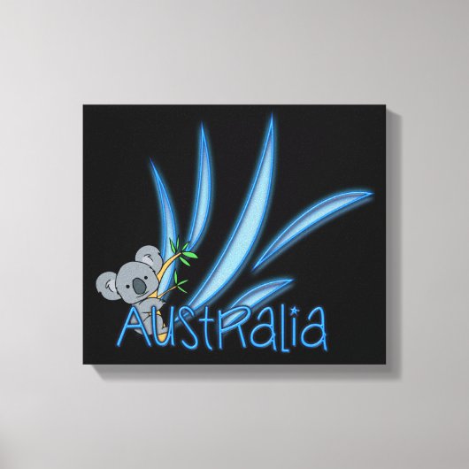 Australien Leinwanddruck (Vorderseite)