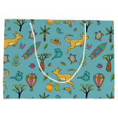 Australien Liebe Gift Bag Große Geschenktüte (Rückseite)