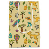 Australien Liebe Gift Bag Mittlere Geschenktüte (Rückseite)