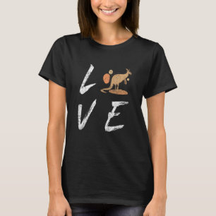 Australien Liebe Kangaroo Straya Outback Sydney Me T-Shirt