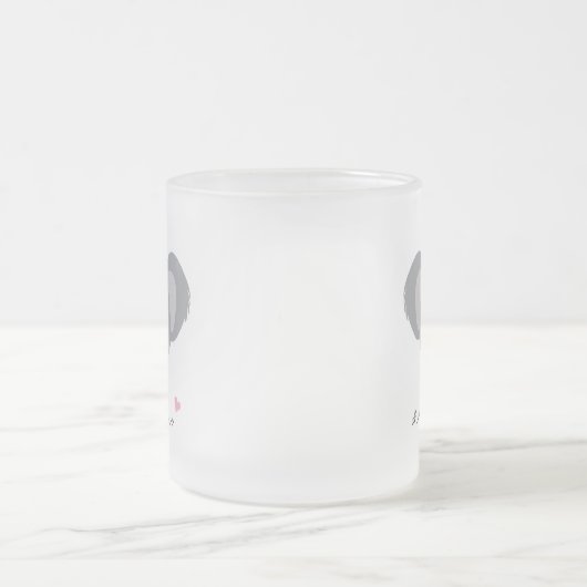 Australien Liebe niedlich koala Illustration Mattglastasse (Mittel)