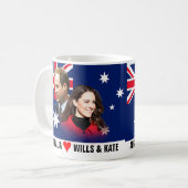 Australien-Lieben William u. Kate Tasse (Vorderseite Links)