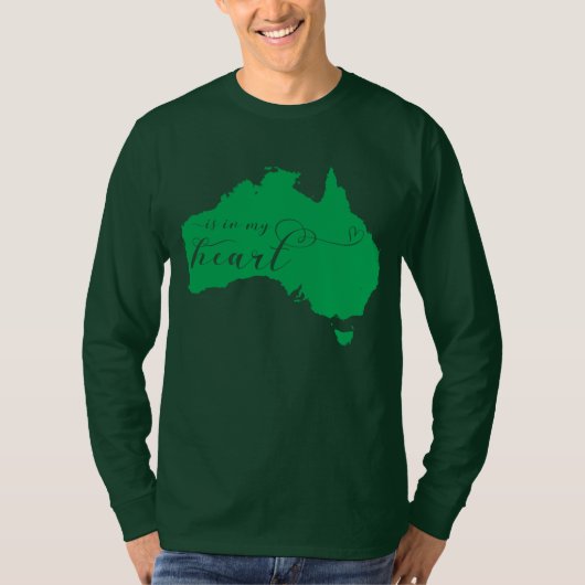 Australien liegt mir im Herzen T-Shirt (Vorderseite)