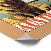 Australien - Lloyd Triestino (Leinwand) Poster (Ecke)