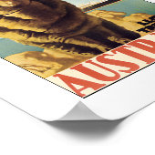 Australien - Lloyd Triestino (weiß) Poster (Ecke)