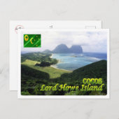 Australien - Lord Howe Island - Postkarte (Vorne/Hinten)