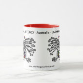 Australien - Lyre BIRD - Erhaltung der Ökologie Tasse (Zentrum)
