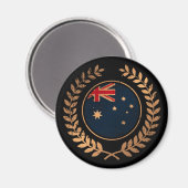 Australien Magnet (Vorderseite/Rückseite)