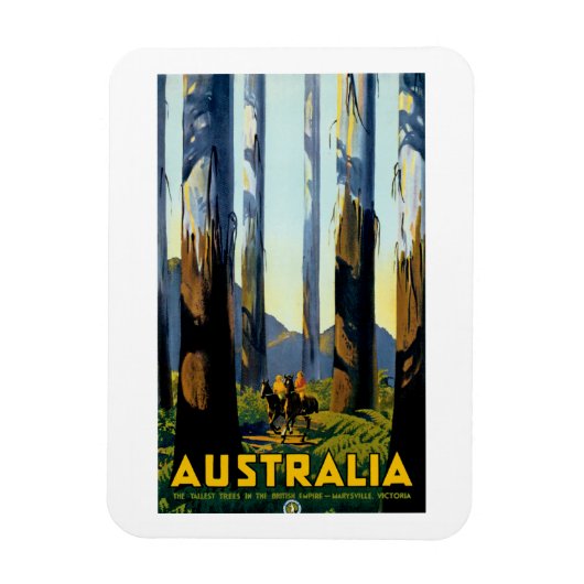 Australien Magnet (Vertikal)