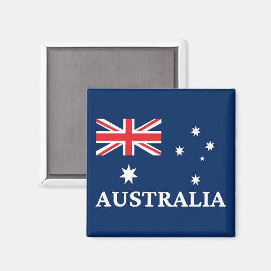 Australien Magnet (Vorderseite/Rückseite)