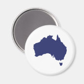 Australien Magnet (Vorderseite/Rückseite)