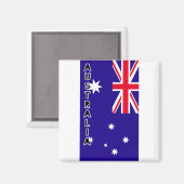 Australien Magnet (Vorderseite/Rückseite)