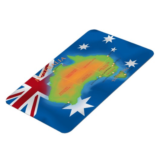 Australien Magnet (Linke Seite)